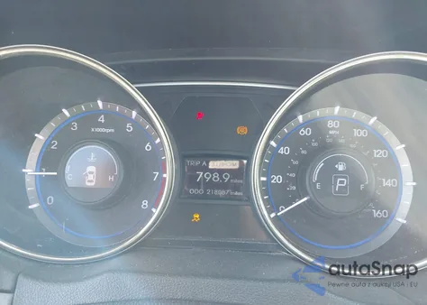 2013 Hyundai Sonata Limited z USA, uszkodzony, nr VIN 5NPEC4AC0DH665194